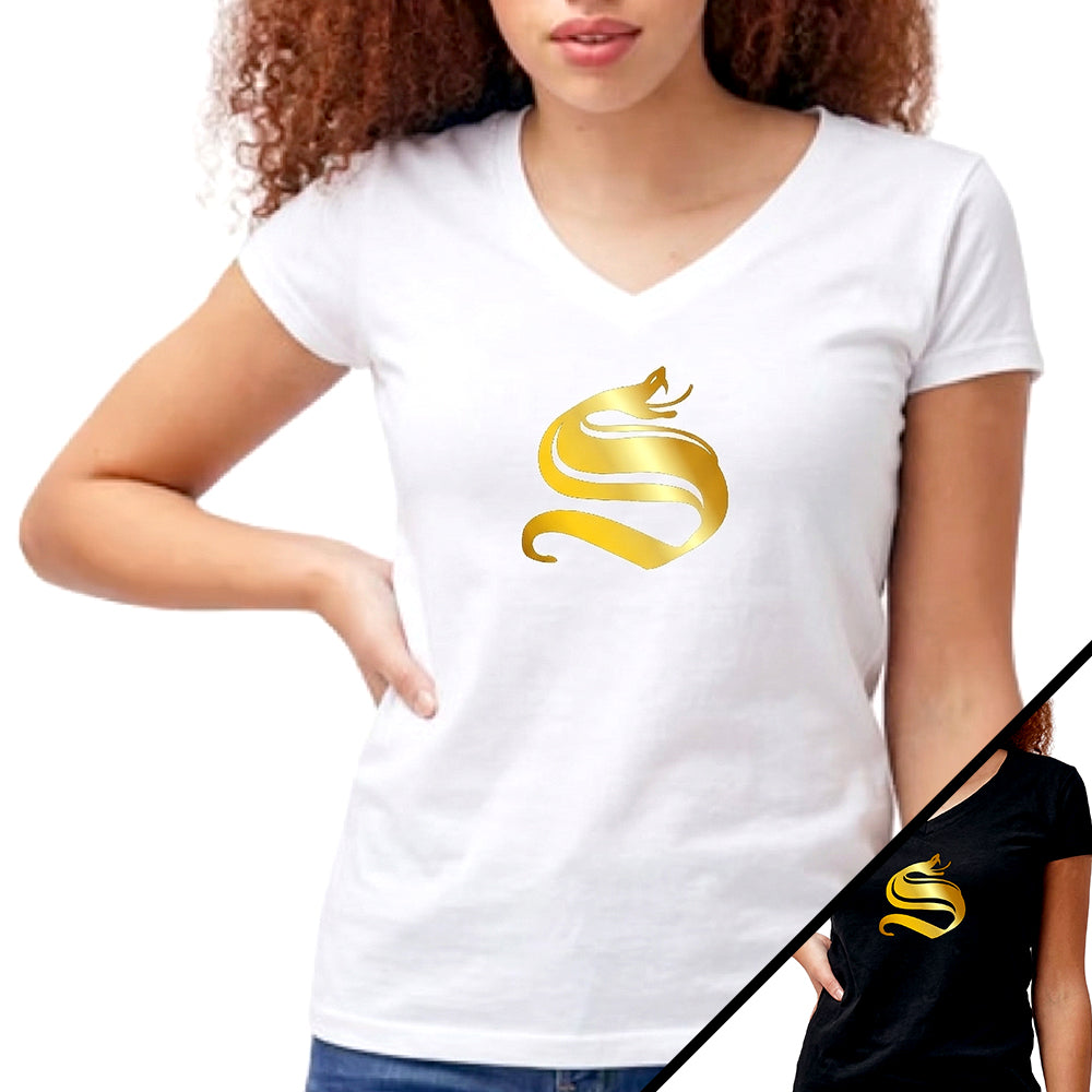 SOS Women's V-Neck Tee
