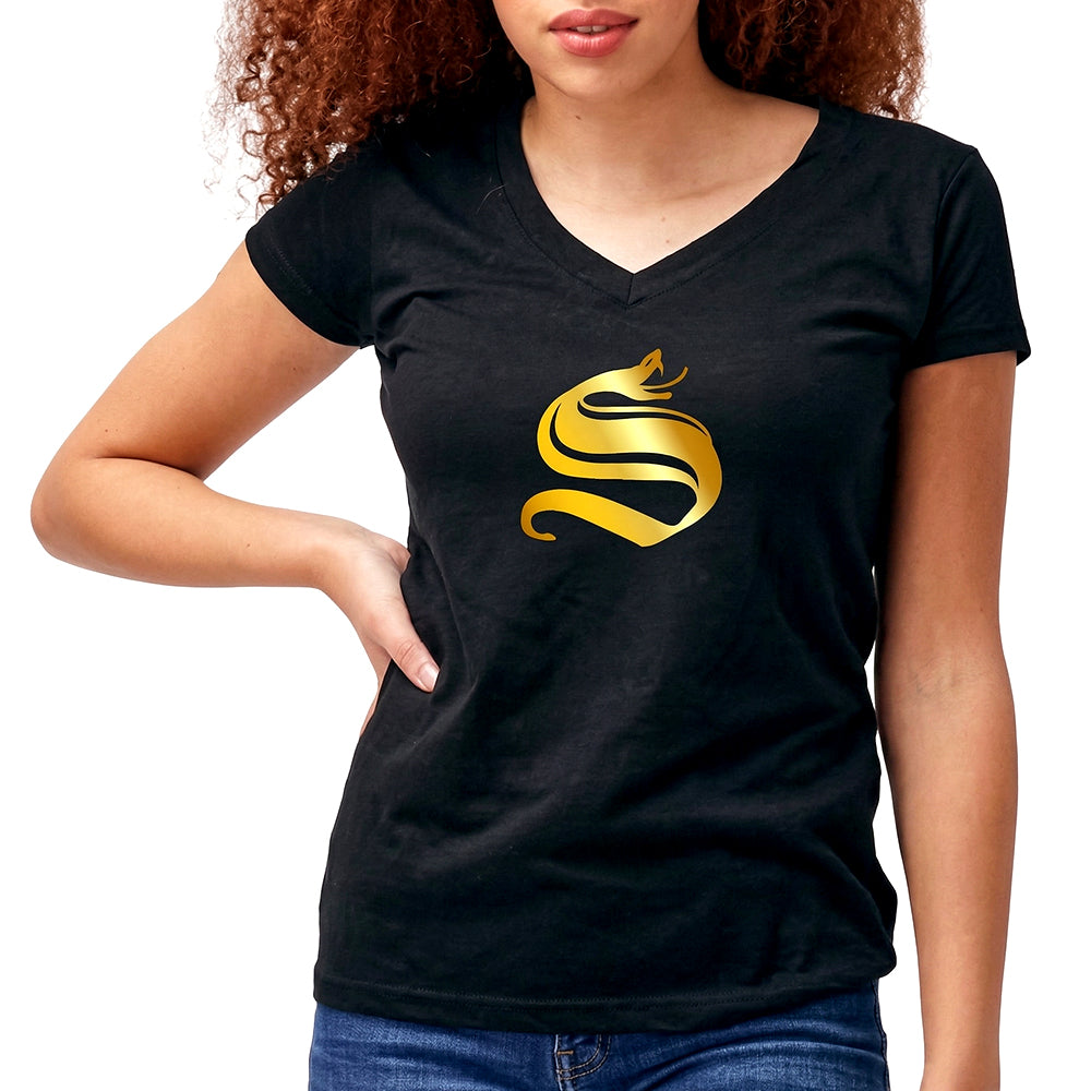 SOS Women's V-Neck Tee