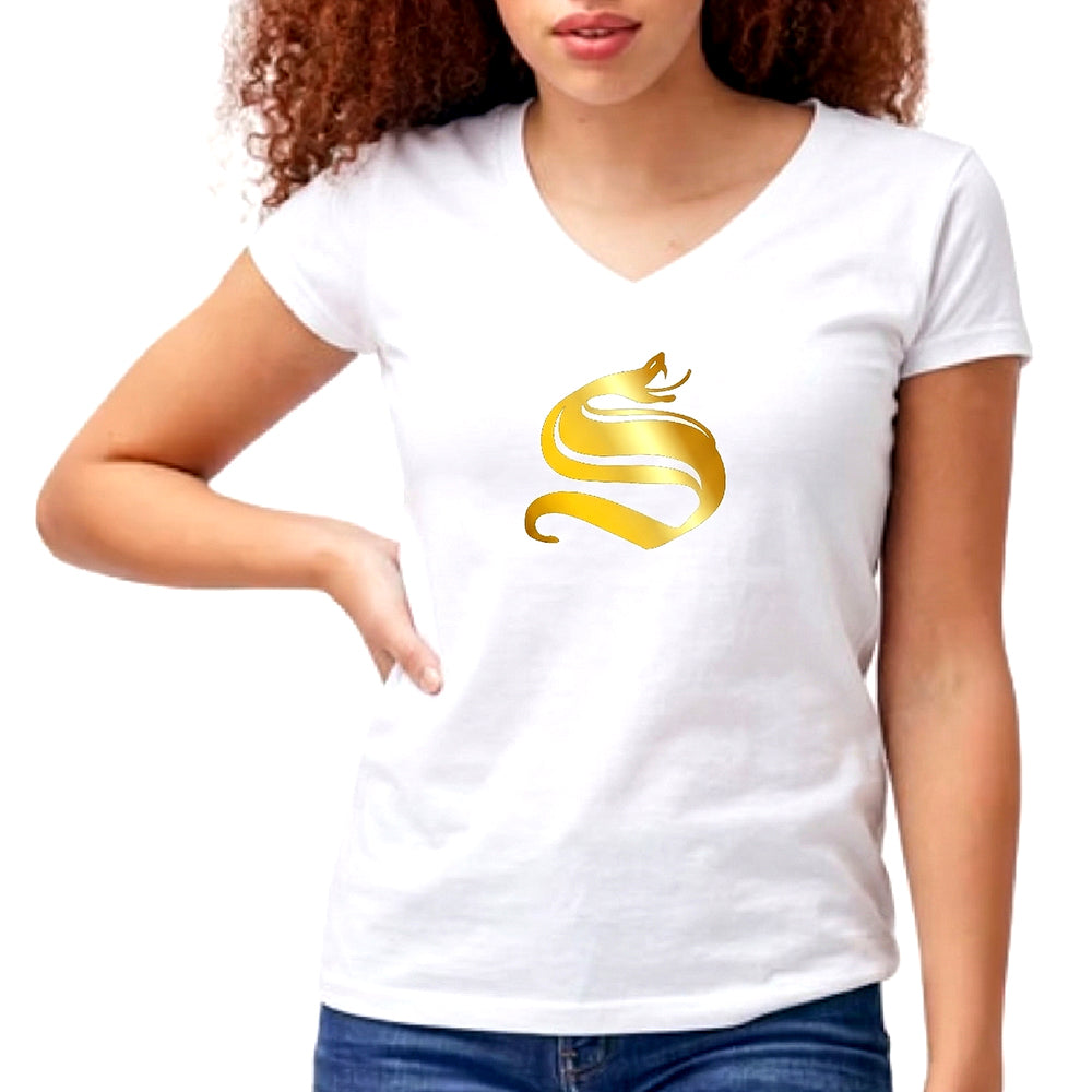 SOS Women's V-Neck Tee